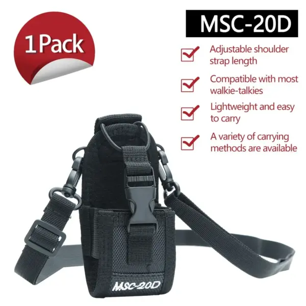 Tactical Molle Pouch for Baofeng Walkie Talkies - Image 7