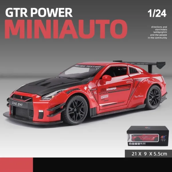 1/24 Nissan Skyline GTR R34 Diecast Model - Image 8