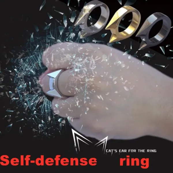 Multifunctional Self-Defense Brass Knuckles Ring - Image 4