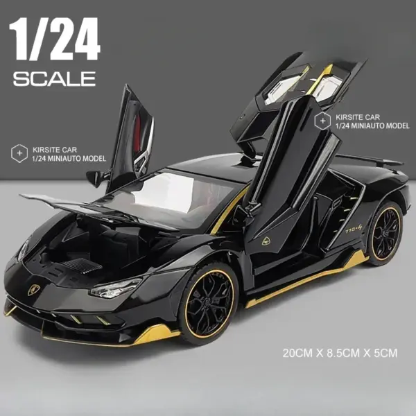 1:24 Scale Lamborghini LP770 LP780 Model Car - Image 2