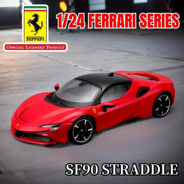 1:24 Scale Ferrari Diecast Car Model - Image 15