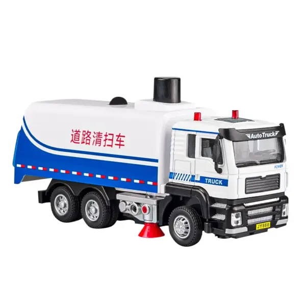 1/50 Scale Road Sweeper Model Toy with Sounds - Image 7