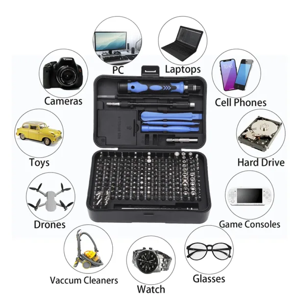 170-in-1 Precision Screwdriver Set Tool Kit - Image 2