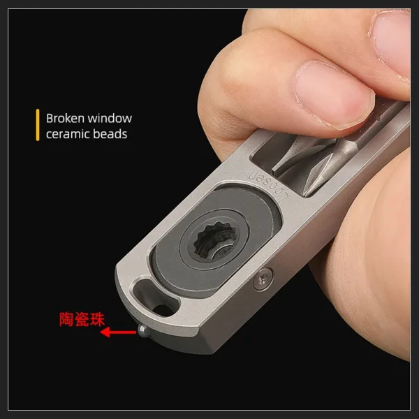 Titanium Alloy Crowbar EDC Multifunction Tool - Image 2