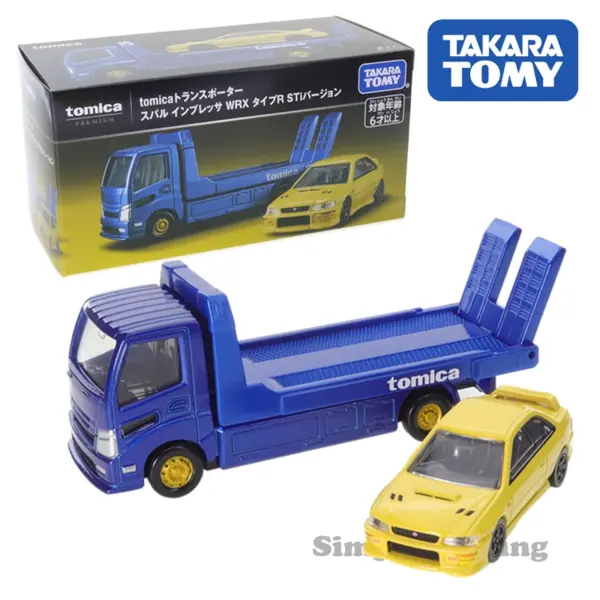 Takara Tomy 1:64 Diecast Impreza WRX Model - Image 12