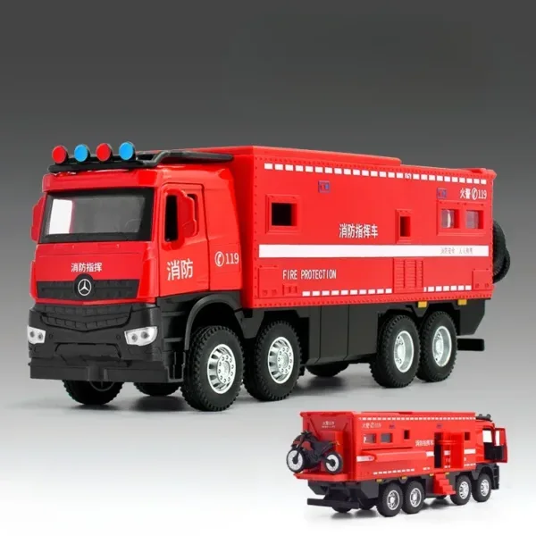 1/24 Scale Fire Engine Ambulance Toy Model