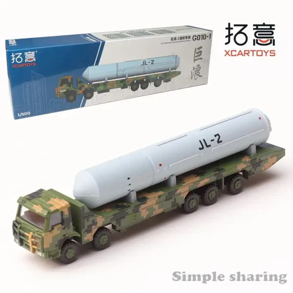 1/100 Scale Diecast Nuclear Transport Vehicle - Image 14