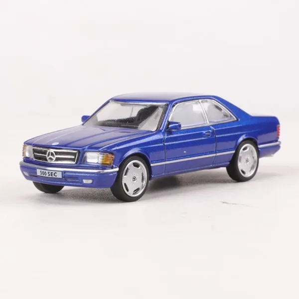 1:64 Scale Mercedes 500SEC Diecast Model Car - Image 8