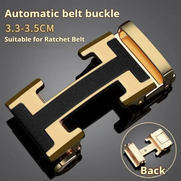 Automatic Alloy Belt Buckle for 3.2-3.5cm Belts - Image 7