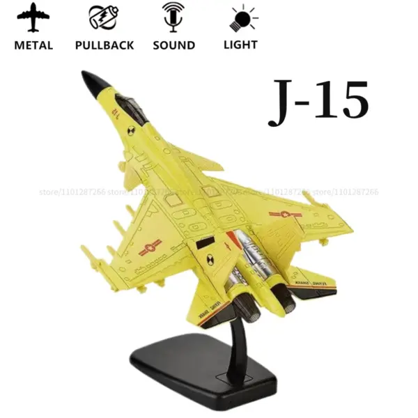 Pullback Jet Fighter Model with Lights and Sound - Image 20