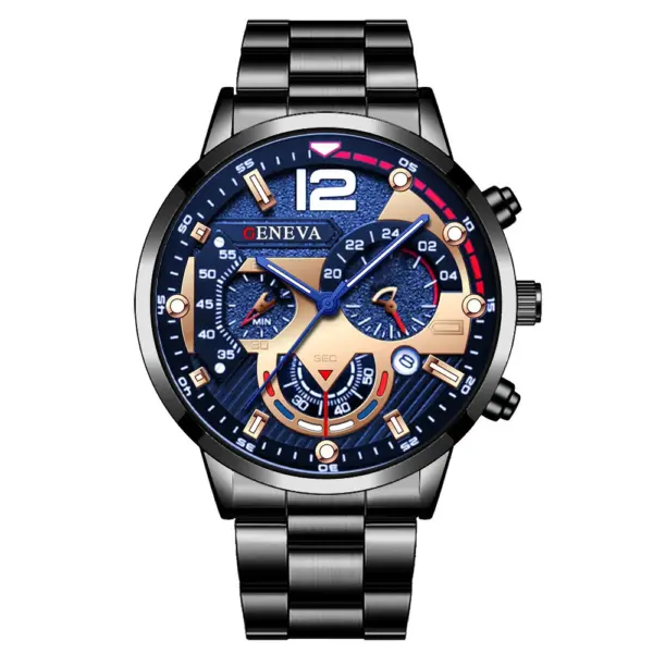 Men's Stainless Steel Quartz Wristwatch Fashion - Image 4