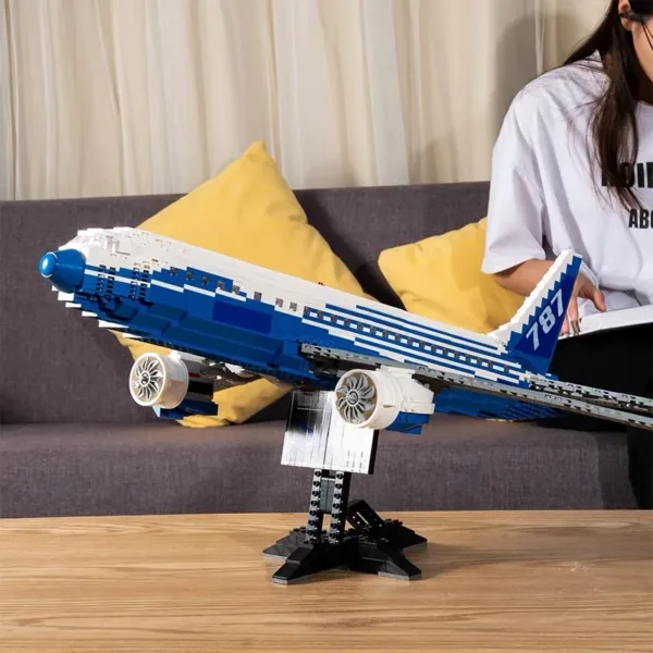 1349PCS Boeing 787 Dreamliner Building Blocks - Image 3