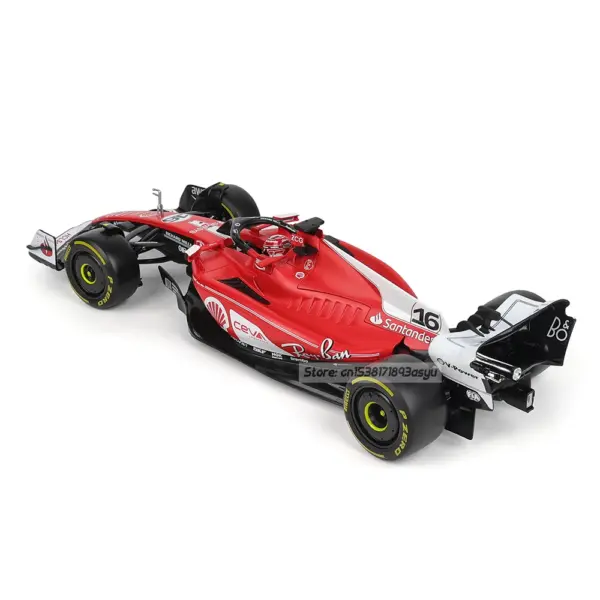 Bburago 1:18 Ferrari SF23 Leclerc Model Car - Image 3