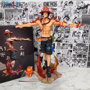 Portgas D Ace One Piece Action Figure 28cm