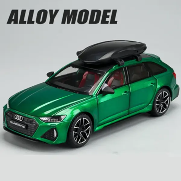 1/24 Audi RS6 Diecast Alloy Car Model - Image 12