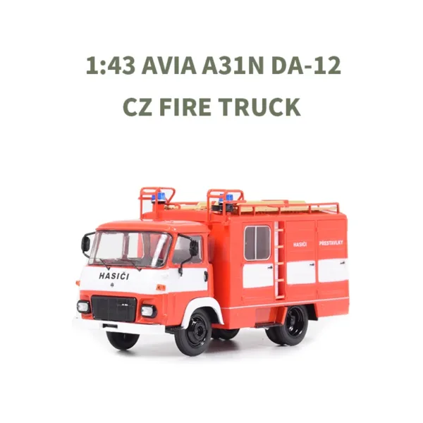 Czechoslovakia Fire Engine AVIA A31 1:43 Model