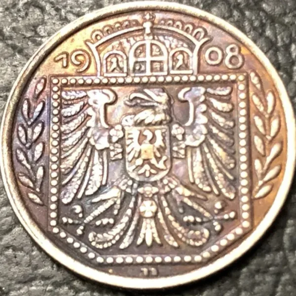 German 1908-D 25 Pfennig Replica Coin - Image 2