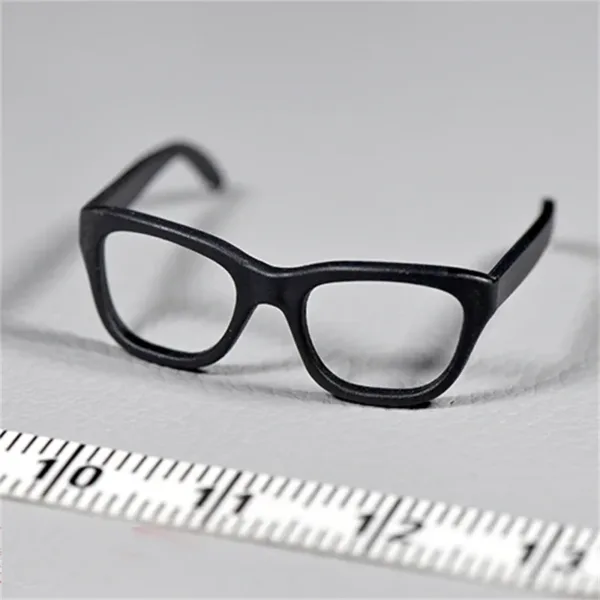 1/6 Scale Black Glasses Frame Model Ornament - Image 4