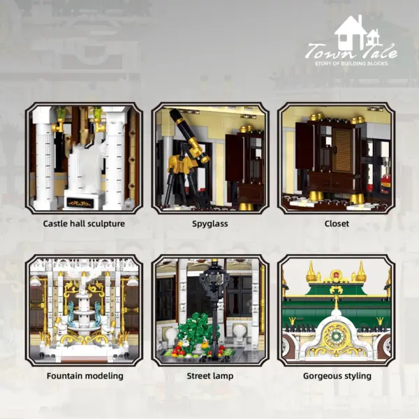 Luxury Palace Building Blocks Model 11930PCS - Image 5