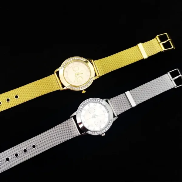 Luxury Stainless Steel Quartz Watch for Women - Image 5