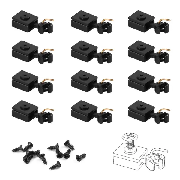 12pcs N Scale E-Z Mate Magnetic Couplers