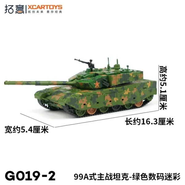 Diecast Metal Warrior 99A Tank Model - Image 11