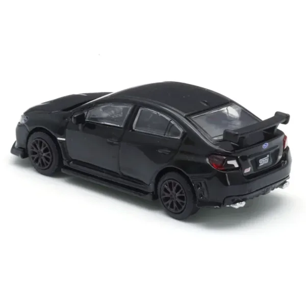 1:64 Diecast Black Subaru STI Model Car - Image 5