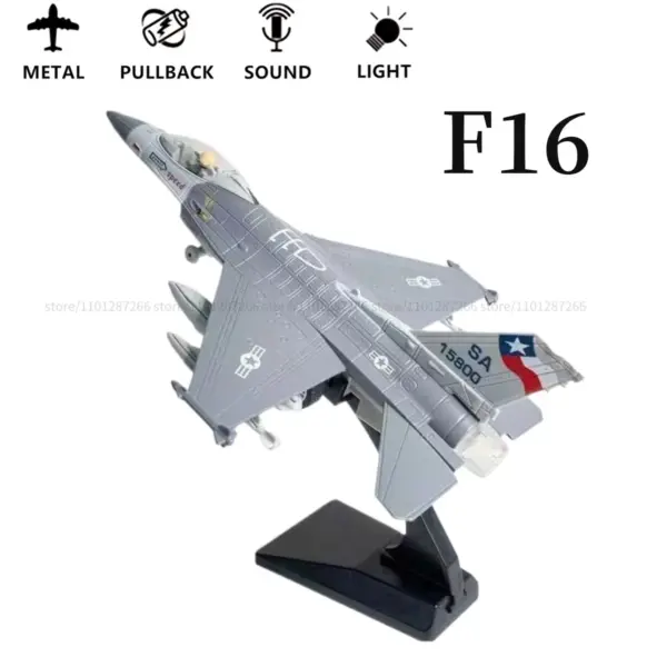 Pullback Jet Fighter Model with Lights and Sound - Image 33