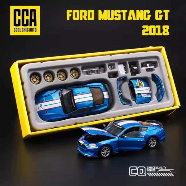 2018 Ford Mustang GT Alloy Toy Car Model - Image 7