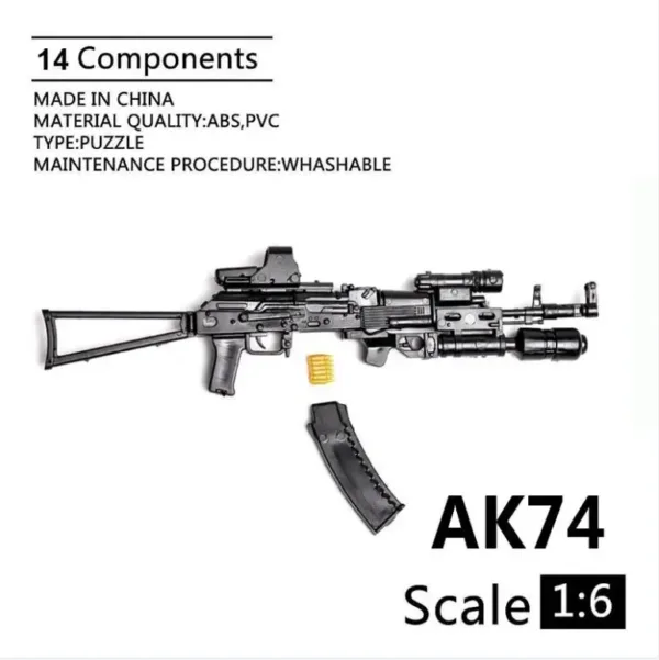 1:6 Scale MP5SD5 Submachine Gun Model - Image 17