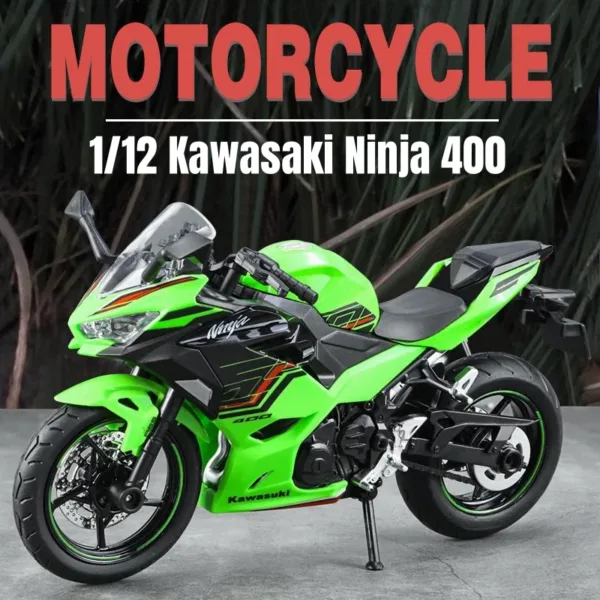 KAWASAKI Ninja 400 Diecast Motorcycle Model