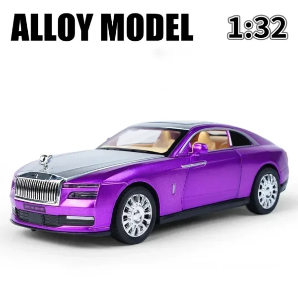 1:32 Rolls Royce Spectre Alloy Diecast Car - Image 9