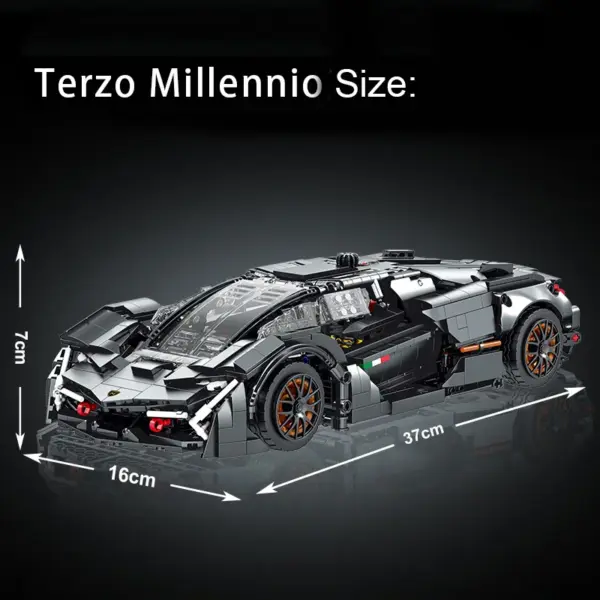 Remote Control Lamborghini Terzo Car Model Set - Image 5