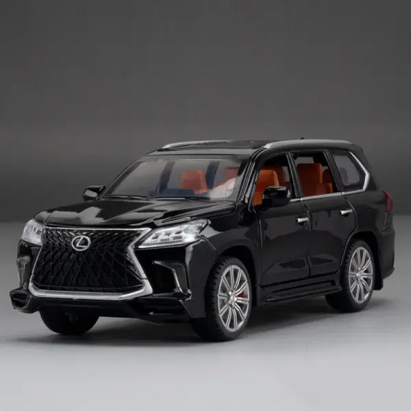 1:32 LX570 Alloy Off-road SUV Model Car - Image 10