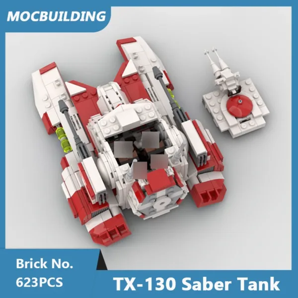 TX-130 Legends Tank Building Blocks 623PCS - Image 2