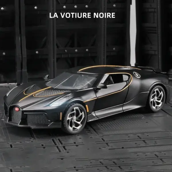 1:24 Bugatti La Voiture Noire Alloy Model - Image 9