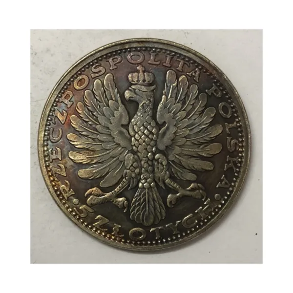 1928 Czestochowa Black Madonna Replica Coin - Image 2