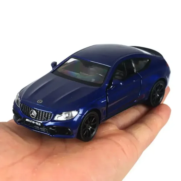 1:36 Diecast Mercedes-Benz C63 AMG Car Model - Image 4