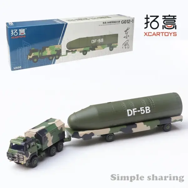 1/100 Scale Metal Alloy Missile Transport Model - Image 25