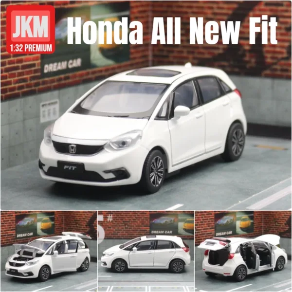 1/32 Scale Honda Fit Diecast Model Car - Image 8