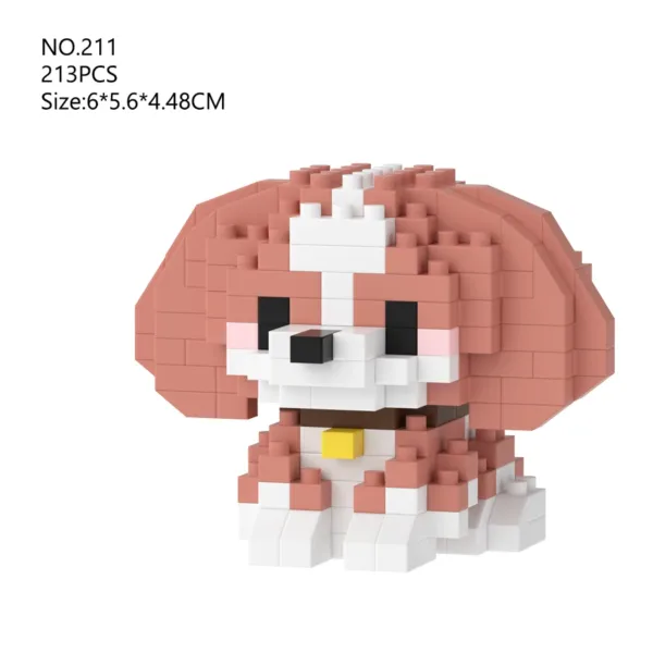 Cute Mini Pet Models Building Block Set - Image 8