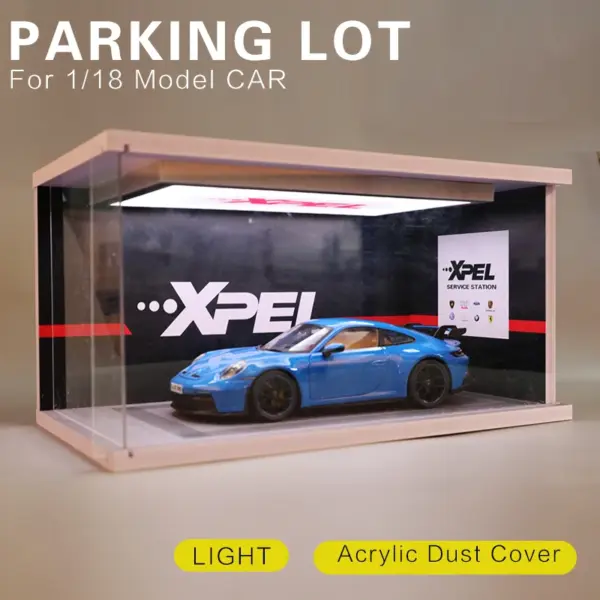 1:18 Scale Car Models Parking Garage Set