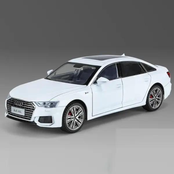 1:18 A6L Alloy Model Car with Sound and Light - Image 7