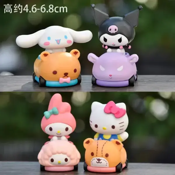 Hello Kitty Themed Character Toy Car Set - Image 2