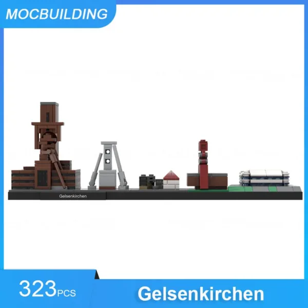 Ruhrgebiet Skylines Model Building Kit 5108PCS - Image 14