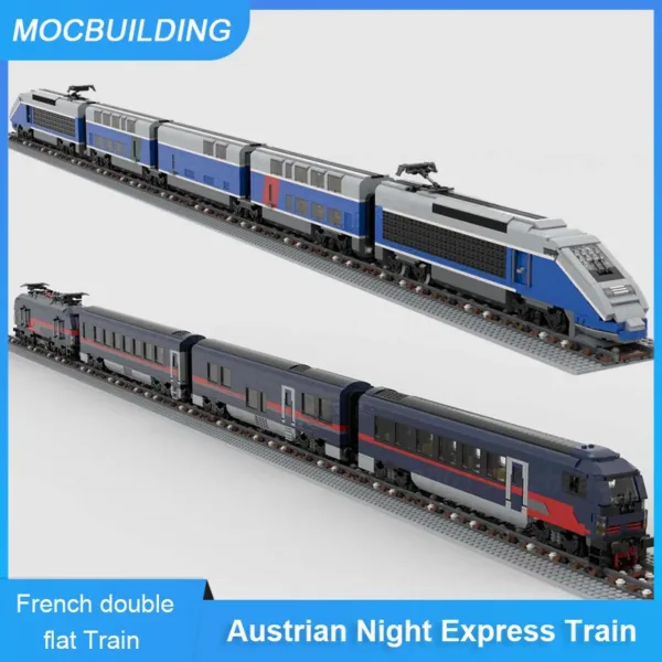 Austrian Night Express and French Train Set