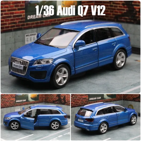 1/36 Audi Q7 V12 Diecast Toy Car Model - Image 11