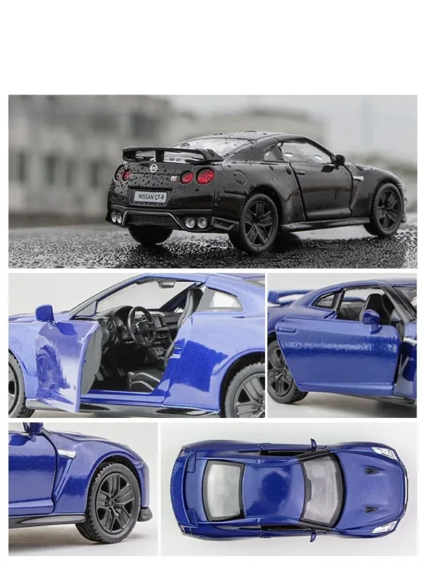 1/36 Nissan Skyline GTR R34 Diecast Model Car - Image 6