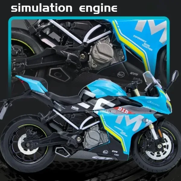 1:12 Scale CFMOTO Spring Breeze Motorcycle Model - Image 5