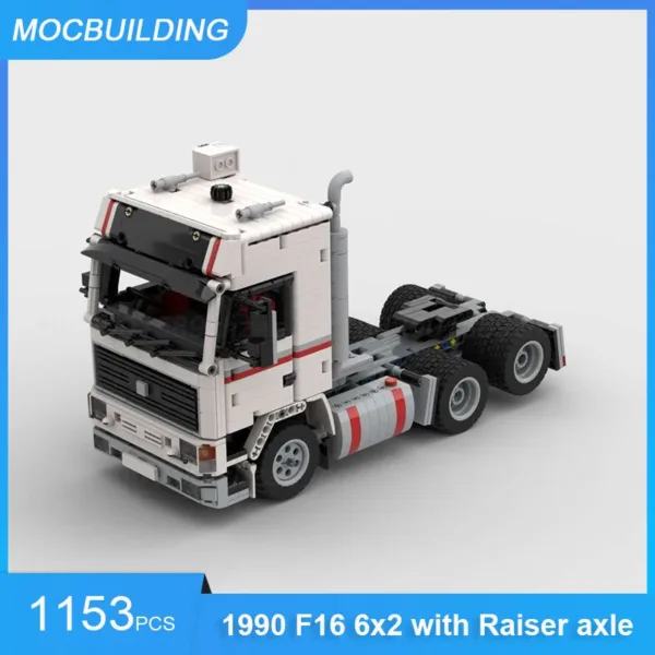 MOC Building Blocks 1:21 Scale Truck Model - Image 15